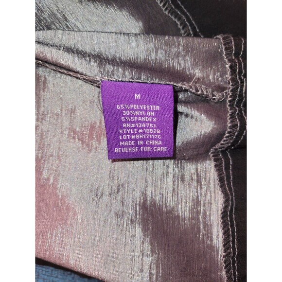 Hot Gal Strapless Mini Dress Womens MED Sweetheart Neck Bodycon Metallic Party - Picture 8 of 8